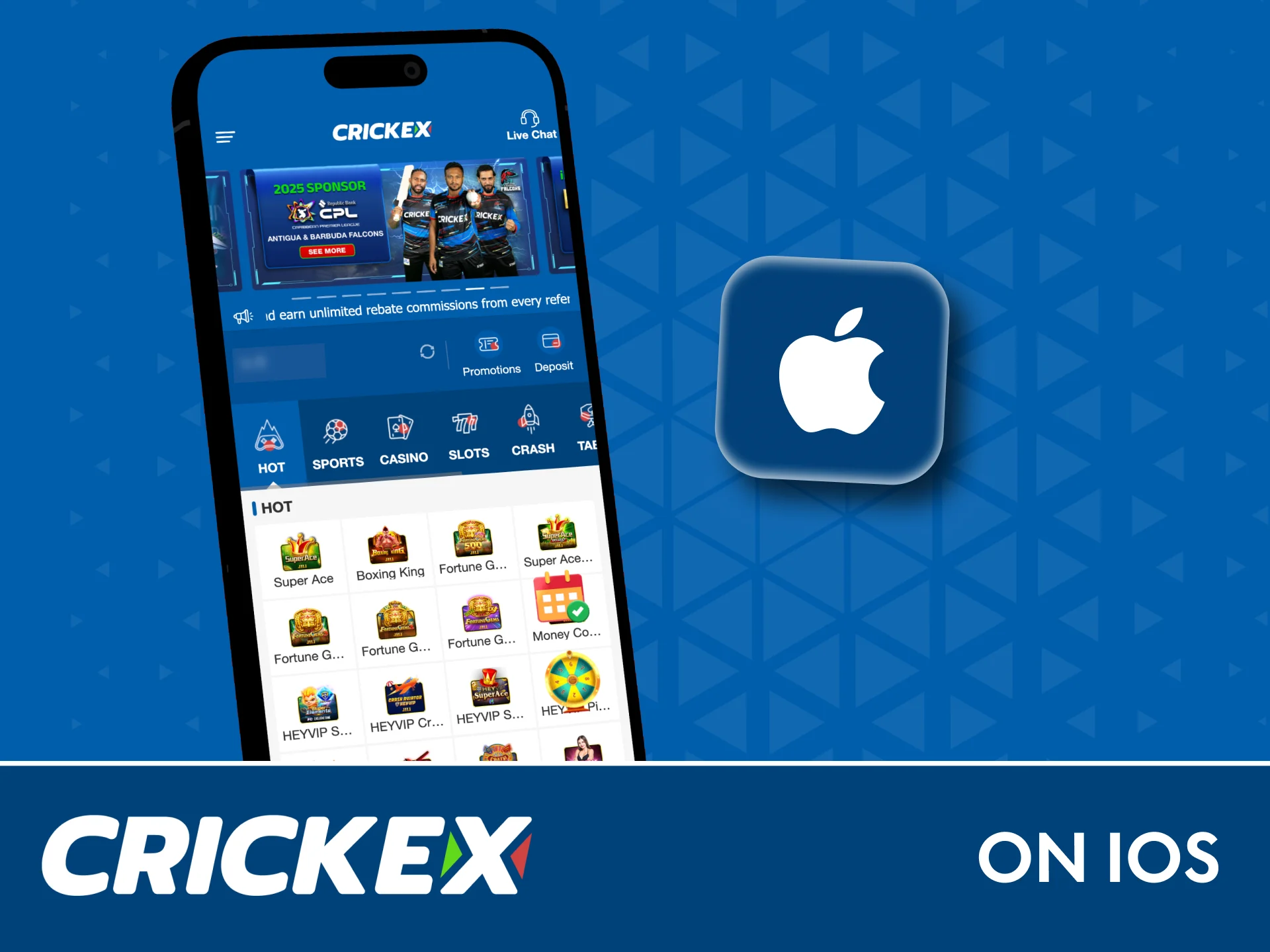 Add Crickex shortcut to your iOS home screen and start playing.
